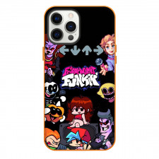 Friday Night Funkin Phone Case For iPhone Samsung Galaxy Pixel OnePlus Vivo Xiaomi Asus Sony Motorola Nokia - Characters Smile Collage Game Series Poster