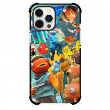 Fortnite Fishstick Phone Case For iPhone Samsung Galaxy Pixel OnePlus Vivo Xiaomi Asus Sony Motorola Nokia - Fishstick Victory Royale Collage