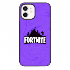 Fortnite Phone Case For iPhone Samsung Galaxy Pixel OnePlus Vivo Xiaomi Asus Sony Motorola Nokia - Fortnite Logo On Purple Background