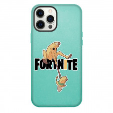 Fortnite Peely Phone Case For iPhone Samsung Galaxy Pixel OnePlus Vivo Xiaomi Asus Sony Motorola Nokia - Peely Holding another Banana Fortnite Logo