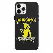 Fortnite Peely Phone Case For iPhone Samsung Galaxy Pixel OnePlus Vivo Xiaomi Asus Sony Motorola Nokia - Peely Missing Banana Poster