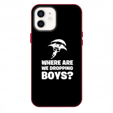 Fortnite Phone Case For iPhone Samsung Galaxy Pixel OnePlus Vivo Xiaomi Asus Sony Motorola Nokia - Fortnite Where Are We Dropping Black And White Poster