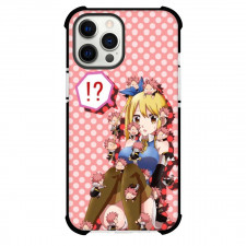 Fairy Tail Lucy Heartfilia Case For iPhone Samsung Galaxy Pixel OnePlus Vivo Xiaomi Asus Sony Motorola Nokia - Lucy Heartfilia Pink Polkadots Background