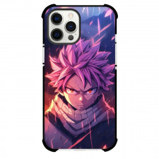 Fairy Tail Natsu Dragneel Case For iPhone Samsung Galaxy Pixel OnePlus Vivo Xiaomi Asus Sony Motorola Nokia - Natsu Dragneel Angry Rain Portrait