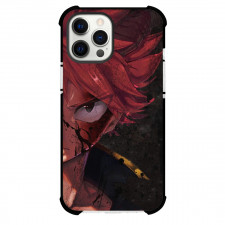 Fairy Tail Natsu Dragneel Case For iPhone Samsung Galaxy Pixel OnePlus Vivo Xiaomi Asus Sony Motorola Nokia - Natsu Dragneel Blood Face Side Portrait