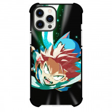 Fairy Tail Natsu Dragneel Case For iPhone Samsung Galaxy Pixel OnePlus Vivo Xiaomi Asus Sony Motorola Nokia - Natsu Dragneel And Happy Fly Pop Head