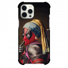 Famous Artwork CrossOvers Girl with a Pearl Earring Case For iPhone Samsung Galaxy Pixel OnePlus Vivo Xiaomi Asus Sony Motorola Nokia - Girl with a Pearl Earring Deadpool Character