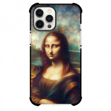 Famous Artwork CrossOvers Mona Lisa Case For iPhone Samsung Galaxy Pixel OnePlus Vivo Xiaomi Asus Sony Motorola Nokia - Mona Lisa Dark Ethereal Art