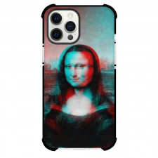 Famous Artwork CrossOvers Mona Lisa Case For iPhone Samsung Galaxy Pixel OnePlus Vivo Xiaomi Asus Sony Motorola Nokia - Mona Lisa Glitch Art