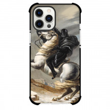 Famous Artwork CrossOvers Napoleon Crossing the Alps Case For iPhone Samsung Galaxy Pixel OnePlus Vivo Xiaomi Asus Sony Motorola Nokia - Napoleon as Star Wars Ethereal Background