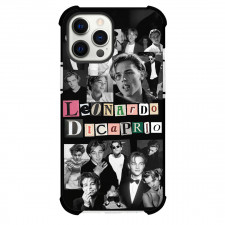 Leonardo DiCaprio Phone Case For iPhone Samsung Galaxy Pixel OnePlus Vivo Xiaomi Asus Sony Motorola Nokia - Leonardo DiCaprio Grayscale Collage Poster