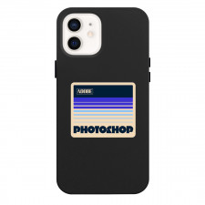 Adobe Phone Case For iPhone Samsung Galaxy Pixel OnePlus Vivo Xiaomi Asus Sony Motorola Nokia - Adobe Photoshop Lettering Series XLI Logo Sticker
