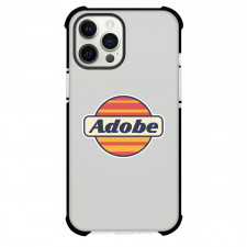 Adobe Phone Case For iPhone Samsung Galaxy Pixel OnePlus Vivo Xiaomi Asus Sony Motorola Nokia - Adobe Vintage Logo Sticker