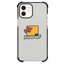 Pinterest Phone Case For iPhone Samsung Galaxy Pixel OnePlus Vivo Xiaomi Asus Sony Motorola Nokia - Pinterest Logo Sticker Designed By Kostya Petrenko