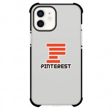Pinterest Phone Case For iPhone Samsung Galaxy Pixel OnePlus Vivo Xiaomi Asus Sony Motorola Nokia - Pinterest Retro Logo Sticker