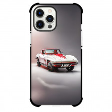 1967 Chevrolet Corvette StingRay Phone Case For iPhone Samsung Galaxy Pixel OnePlus Vivo Xiaomi Asus Sony Motorola Nokia - 1967 Chevrolet Corvette StingRay On Gray Background