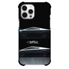 Cybertruck Case For iPhone Samsung Galaxy Pixel OnePlus Vivo Xiaomi Asus Sony Motorola Nokia - Cybertruck New and Old Design Black Background