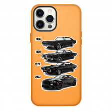 Dodge Charger Phone Case For iPhone Samsung Galaxy Pixel OnePlus Vivo Xiaomi Asus Sony Motorola Nokia - Dodge Charger Evolution 1966 - 2023 Sticker