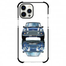 MINI Cooper Phone Case For iPhone and Samsung Galaxy Devices - MINI Cooper S Reflected Digital Art