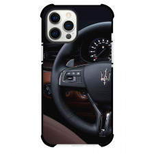 Maserati Phone Case For iPhone and Samsung Galaxy Devices - Maserati Quattroporte Steering Poster