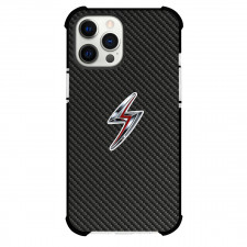 Nissan Silvia Phone Case For iPhone Samsung Galaxy Pixel OnePlus Vivo Xiaomi Asus Sony Motorola Nokia - Nissan Silvia Logo On Traditional Black Charcoal Carbon Fiber Background