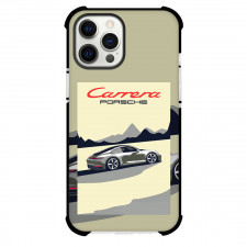 Porsche Phone Case For iPhone and Samsung Galaxy Devices - Porsche Carrera Canvas Illustration Art