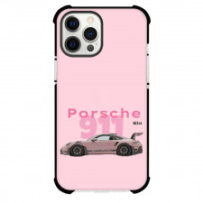 Porsche Case For iPhone Samsung Galaxy Pixel OnePlus Vivo Xiaomi Asus Sony Motorola Nokia - Pink 911 Pink Font