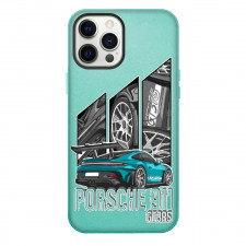 Porsche Case For iPhone Samsung Galaxy Pixel OnePlus Vivo Xiaomi Asus Sony Motorola Nokia - Teal 911 Manga Art