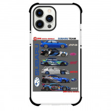 Subaru Phone Case For iPhone and Samsung Galaxy Devices - Subaru Team Racing Super Car Poster