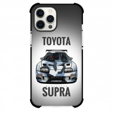 Toyota Phone Case For iPhone and Samsung Galaxy Devices - Toyota Supra CamouFlage Illustration Front View