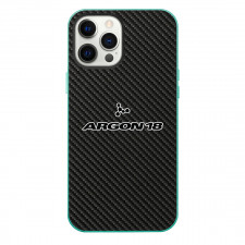 Argon 18 Phone Case For iPhone Samsung Galaxy Pixel OnePlus Vivo Xiaomi Asus Sony Motorola Nokia - Argon 18 Bike Brand Logo On Carbon Fiber Background