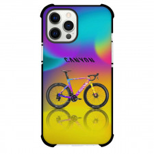 Canyon Phone Case For iPhone Samsung Galaxy Pixel OnePlus Vivo Xiaomi Asus Sony Motorola Nokia - Canyon Rainbow Road Bicycle Poster