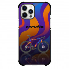 Cervelo Phone Case For iPhone Samsung Galaxy Pixel OnePlus Vivo Xiaomi Asus Sony Motorola Nokia - Cervelo Vibrant Purple Blue Orange Swirl Wave Cycling Poster