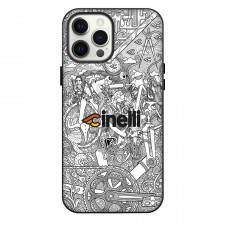 Cinelli Phone Case For iPhone Samsung Galaxy Pixel OnePlus Vivo Xiaomi Asus Sony Motorola Nokia - Cinelli Hand Drawn Cycling Theme Poster