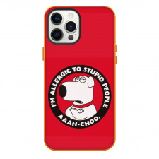 Family Guy Brian Griffin Phone Case For iPhone and Samsung Galaxy Devices - Brian Griffin Allergic To Stupid People