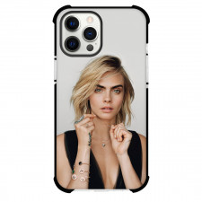 Cara Delevingne Phone Case For iPhone Samsung Galaxy Pixel OnePlus Vivo Xiaomi Asus Sony Motorola Nokia - Cara Delevingne Show her Pendant