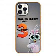 The Angry Birds Movie 3 Silver Phone Case For iPhone Samsung Galaxy Pixel OnePlus Vivo Xiaomi Asus Sony Motorola Nokia - Silver And Official Movie Logo Poster