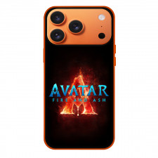 Avatar Phone Case For iPhone Samsung Galaxy Pixel OnePlus Vivo Xiaomi Asus Sony Motorola Nokia - Avatar Fire and Ash Movie Logo Black Background