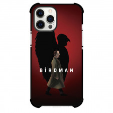 Birdman Phone Case For iPhone and Samsung Galaxy Devices - Birdman Movie Poster Illustration By Abraham Calendar