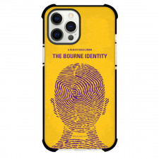 Bourne Identity Phone Case For iPhone and Samsung Galaxy Devices - Bourne Identity Minimal Movie Poster Yellow Background