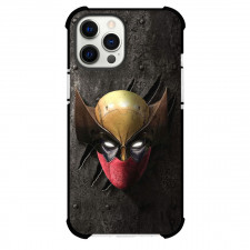 Deadpool Phone Case For iPhone and Samsung Galaxy Devices - Deadpool And Wolverine A Chaotic Team Up Poster