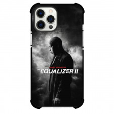 The Equalizer Phone Case For iPhone and Samsung Galaxy Devices - The Equalizer II Movie Robert McCall Side Portrait Grayscale