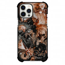Ghost Rider Phone Case For iPhone and Samsung Galaxy Devices - Ghost Rider Digital Art Poster