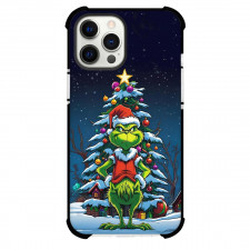 The Grinch Phone Case For iPhone Samsung Galaxy Pixel OnePlus Vivo Xiaomi Asus Sony Motorola Nokia - The Grinch Standing On Christmas Tree Digital Art