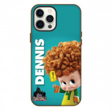 Hotel Transylvania Dennis Phone Case For iPhone Samsung Galaxy Pixel OnePlus Vivo Xiaomi Asus Sony Motorola Nokia - Dennis Smiling Portrait in Cyan Background
