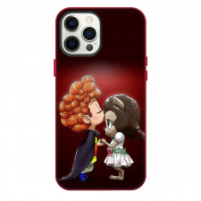 Hotel Transylvania Phone Case For iPhone Samsung Galaxy Pixel OnePlus Vivo Xiaomi Asus Sony Motorola Nokia - Dennis and Winnie Head Kiss Portrait