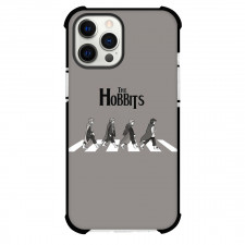 The Hobbits Phone Case For iPhone and Samsung Galaxy Devices - The Hobbits Abbey Road Gray Background Poster