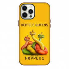 Hoppers Reptile Queen Phone Case For iPhone Samsung Galaxy Pixel OnePlus Vivo Xiaomi Asus Sony Motorola Nokia - Reptile Queen Portrait Series Poster