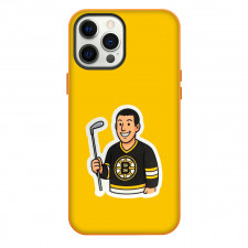 Happy Gilmore Phone Case For iPhone Samsung Galaxy Pixel OnePlus Vivo Xiaomi Asus Sony Motorola Nokia - Smiling Portrait Cartoon Art Sticker