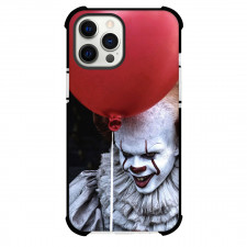 IT Phone Case For iPhone and Samsung Galaxy Devices - IT Movie Pennywise Holding Red Balloon Poster